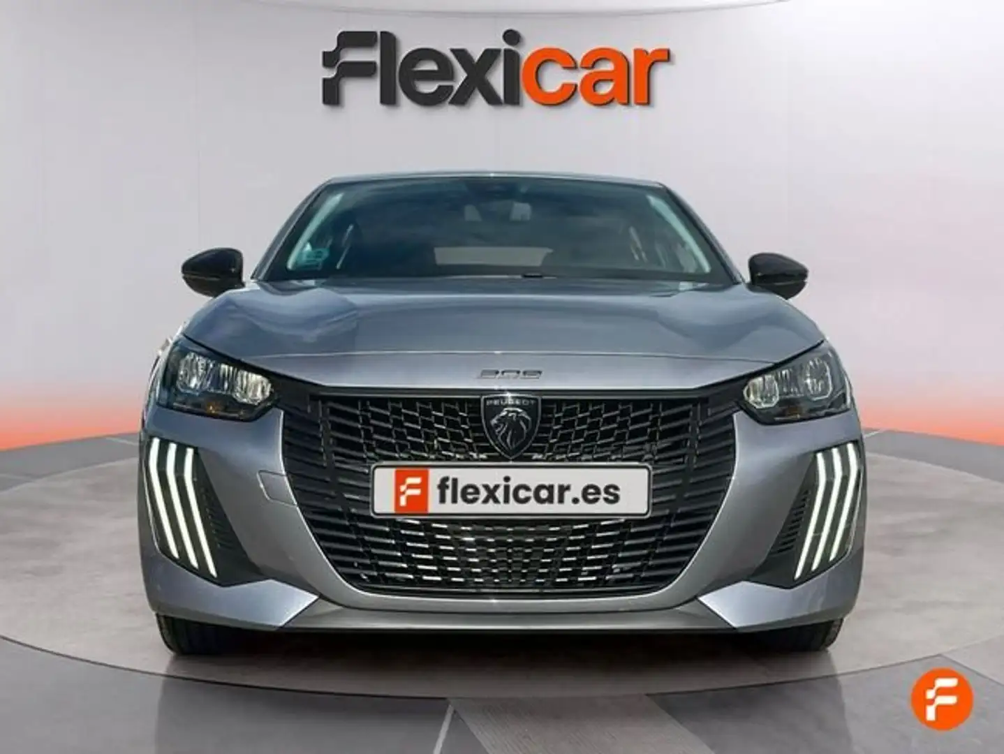 Peugeot 208 1.2 Puretech S&S Allure 100 Gris - 2