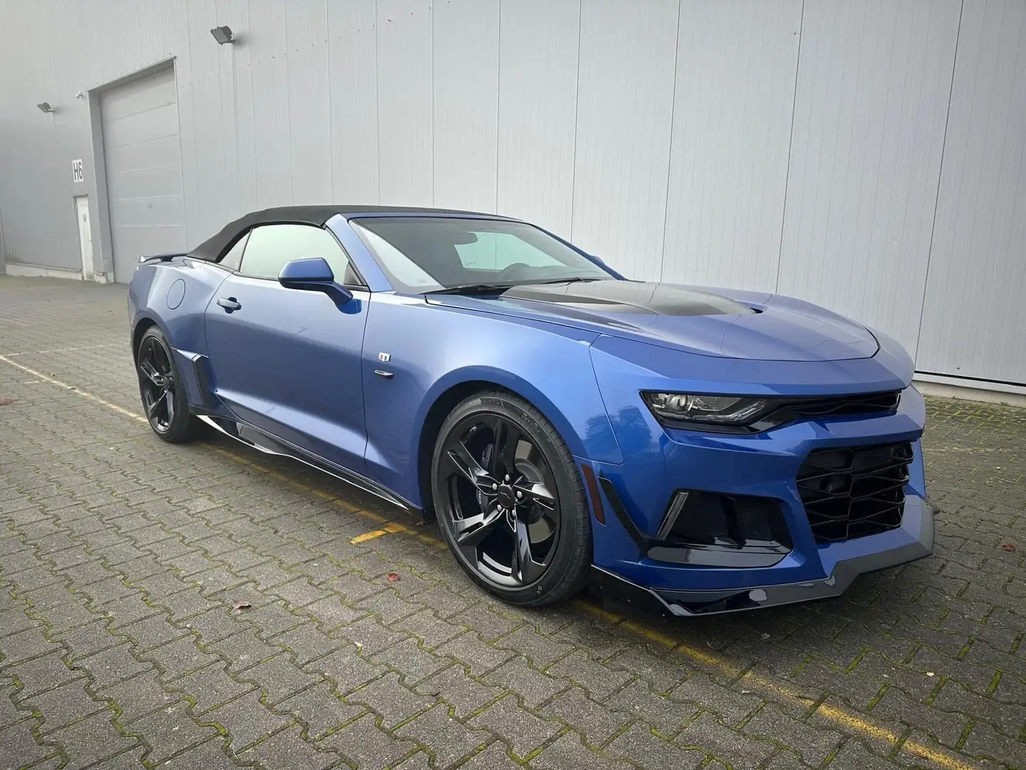 Chevrolet Camaro 6,2 SS V8 Cabrio Facelift 2019 Aut Leder Kamera Blau - 2