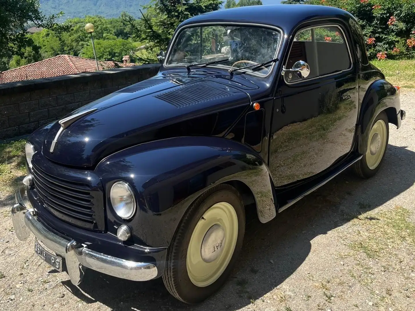 Fiat 500C TOPOLINO Синий - 1