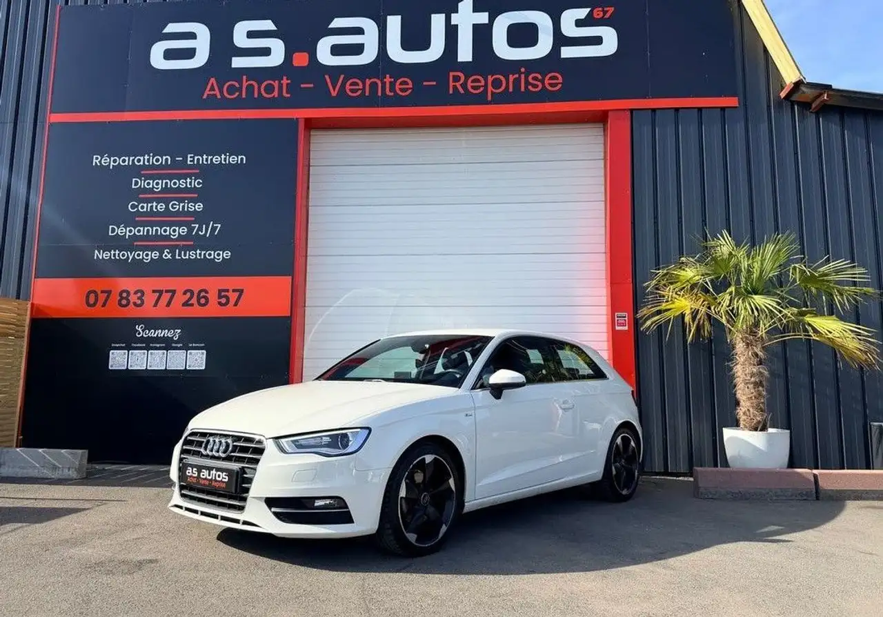 Audi A3 S-Line 1.6 TDI 105 CV jante rotor carnet