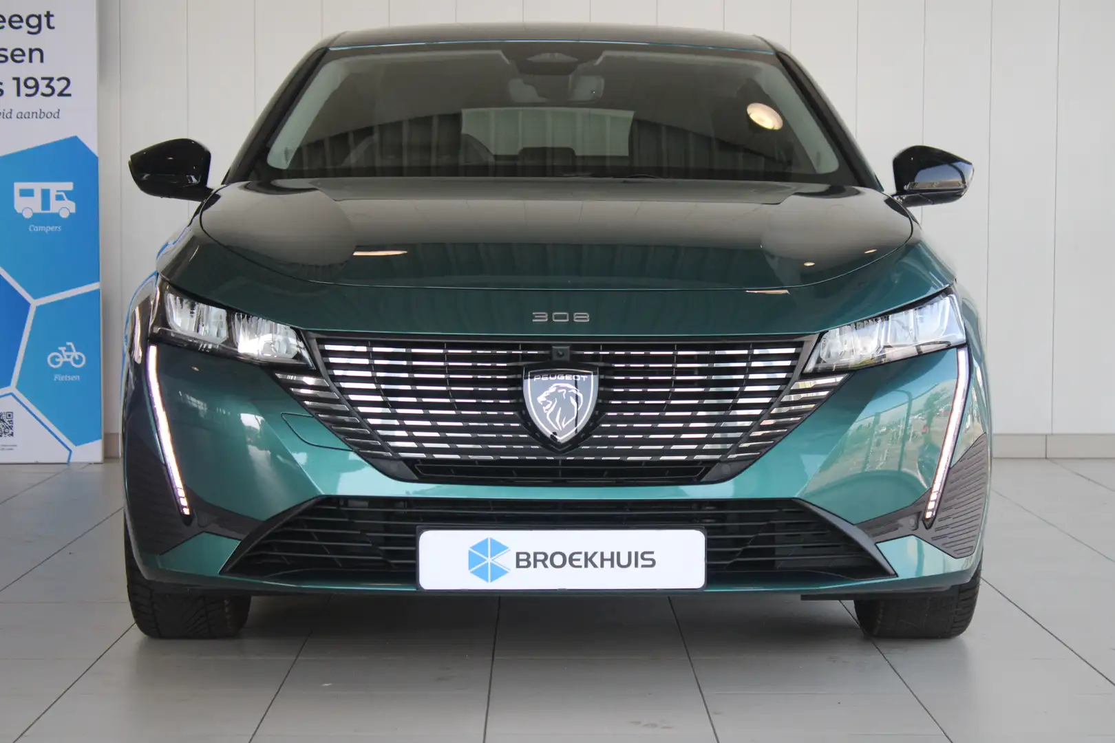 Peugeot 308 SW 1.2 Turbo 130-PK EAT8 Allure AUTOMAAT PARKEERCA Blauw - 2