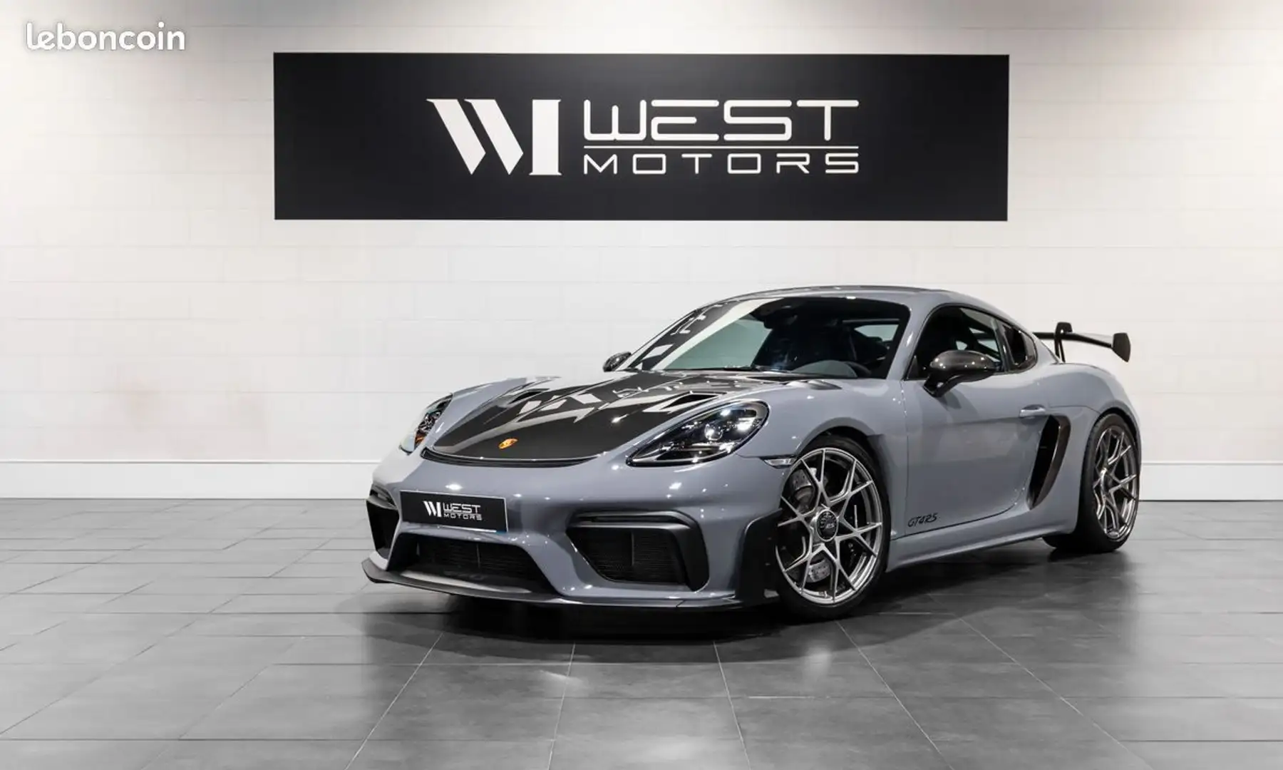 Porsche 718 Cayman GT4 RS 500 Français Weissach Clubsport Lift Gris - 1