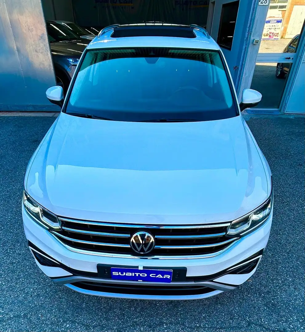 Volkswagen Tiguan Allspace 2.0 TDI 150 CV DSG TETTO PANORAMICO Blanc - 1