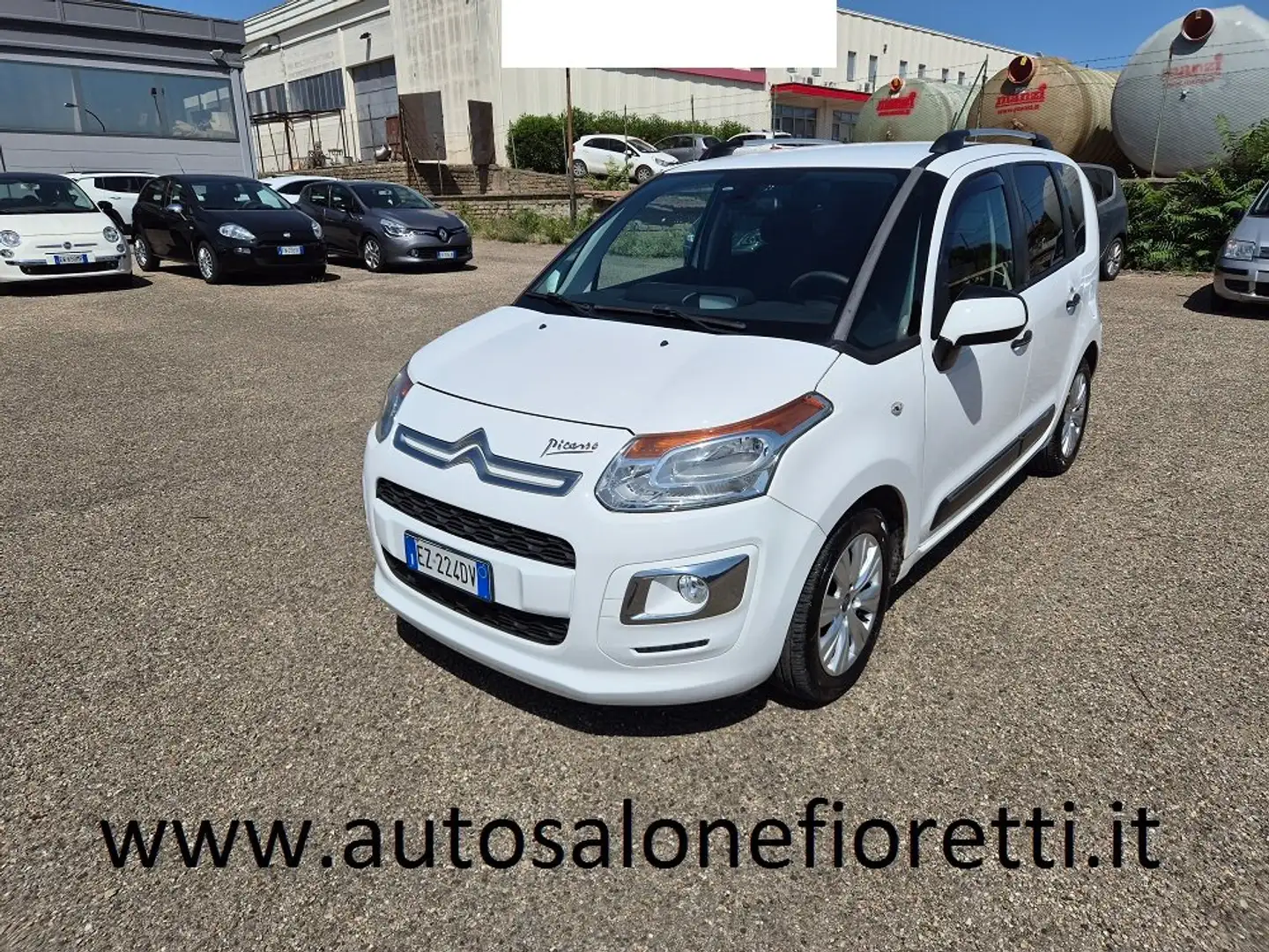 Citroen C3 Picasso 1.6 Blue-HDi Exclusive Blanco - 1