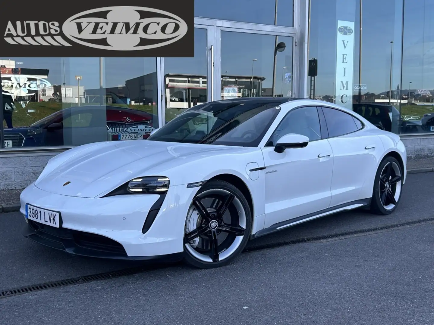 Porsche Taycan 4S Weiß - 1