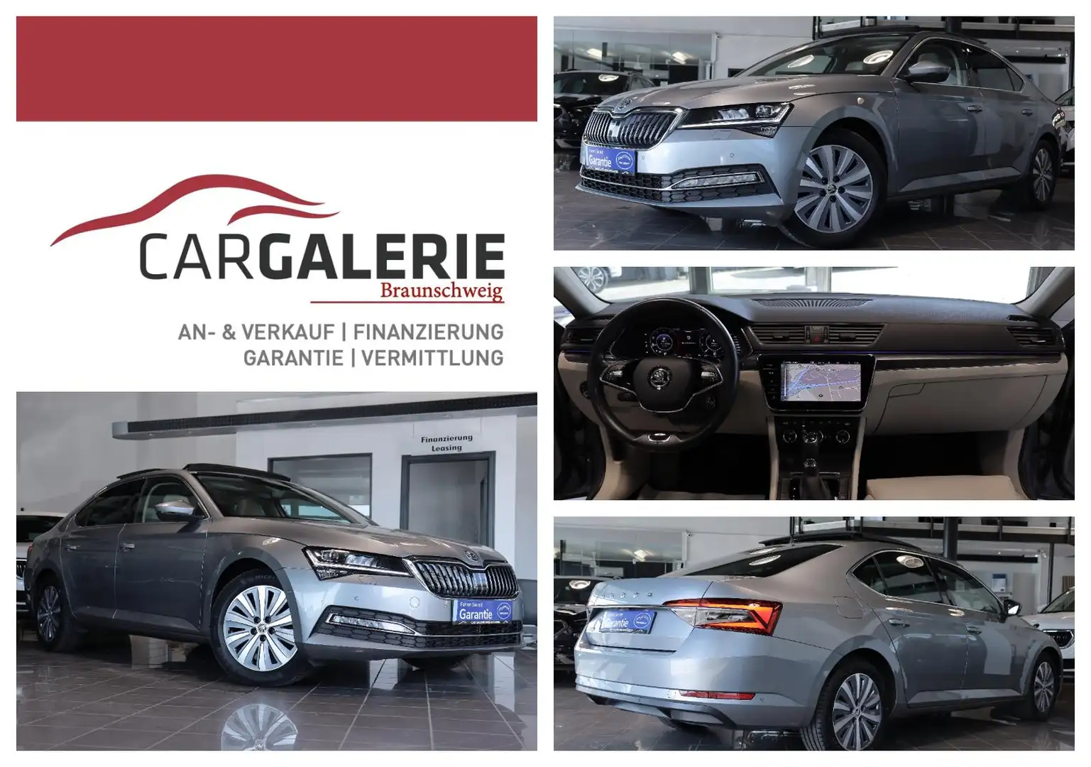 Skoda Superb 2.0 TDI Style*PANORAMA*LEDER*ACC*AHK* Grau - 1