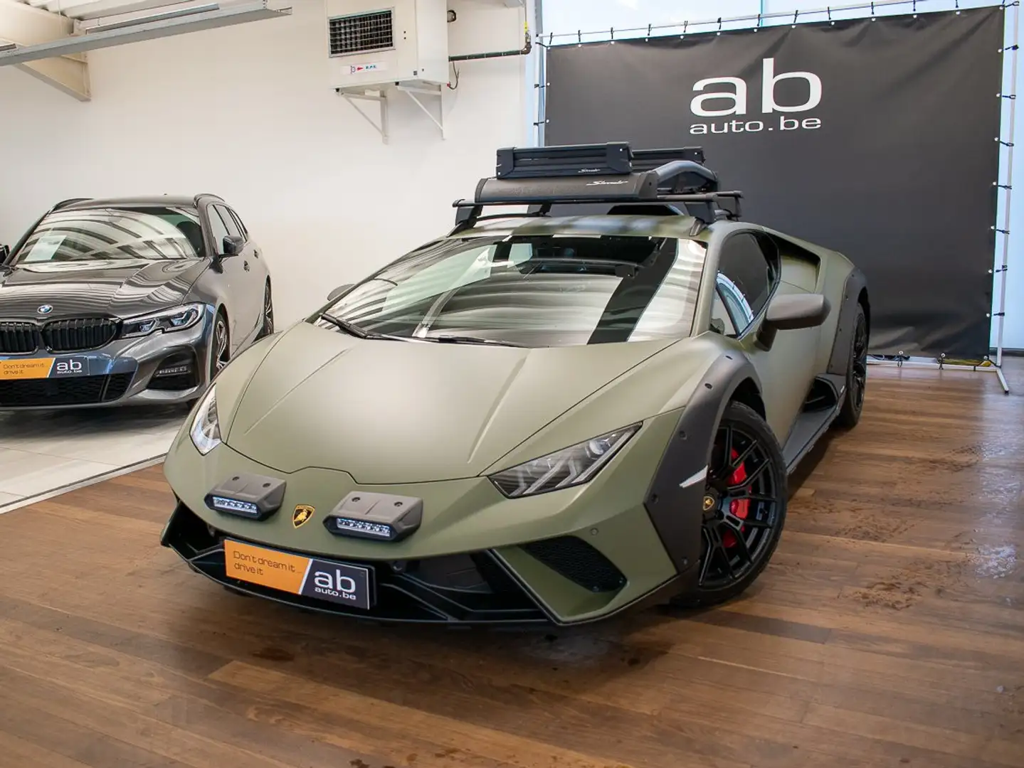 Lamborghini Huracán STERRATO, VERDE TURBINE, SENSONUM, V10, 1 OF 1499 Grün - 2
