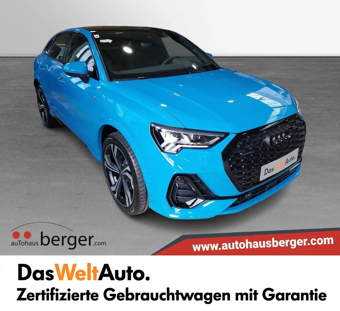 Audi Q3 40 TDI quattro S line ext. Blau - 1