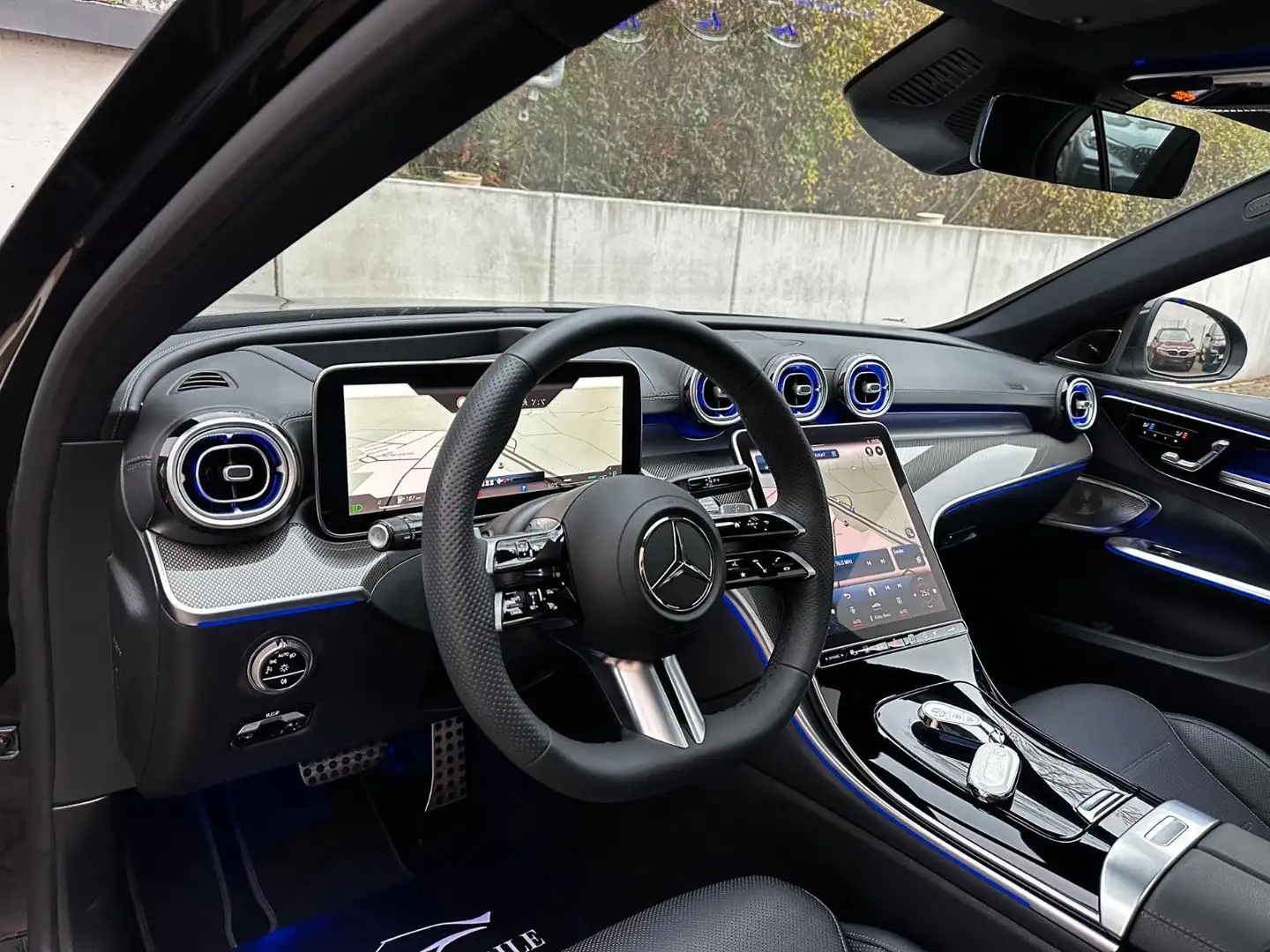 Mercedes-Benz C 300 4M AMG PANO*3DBurm*Sitzkl*Massage*AHK*360° Zwart - 2