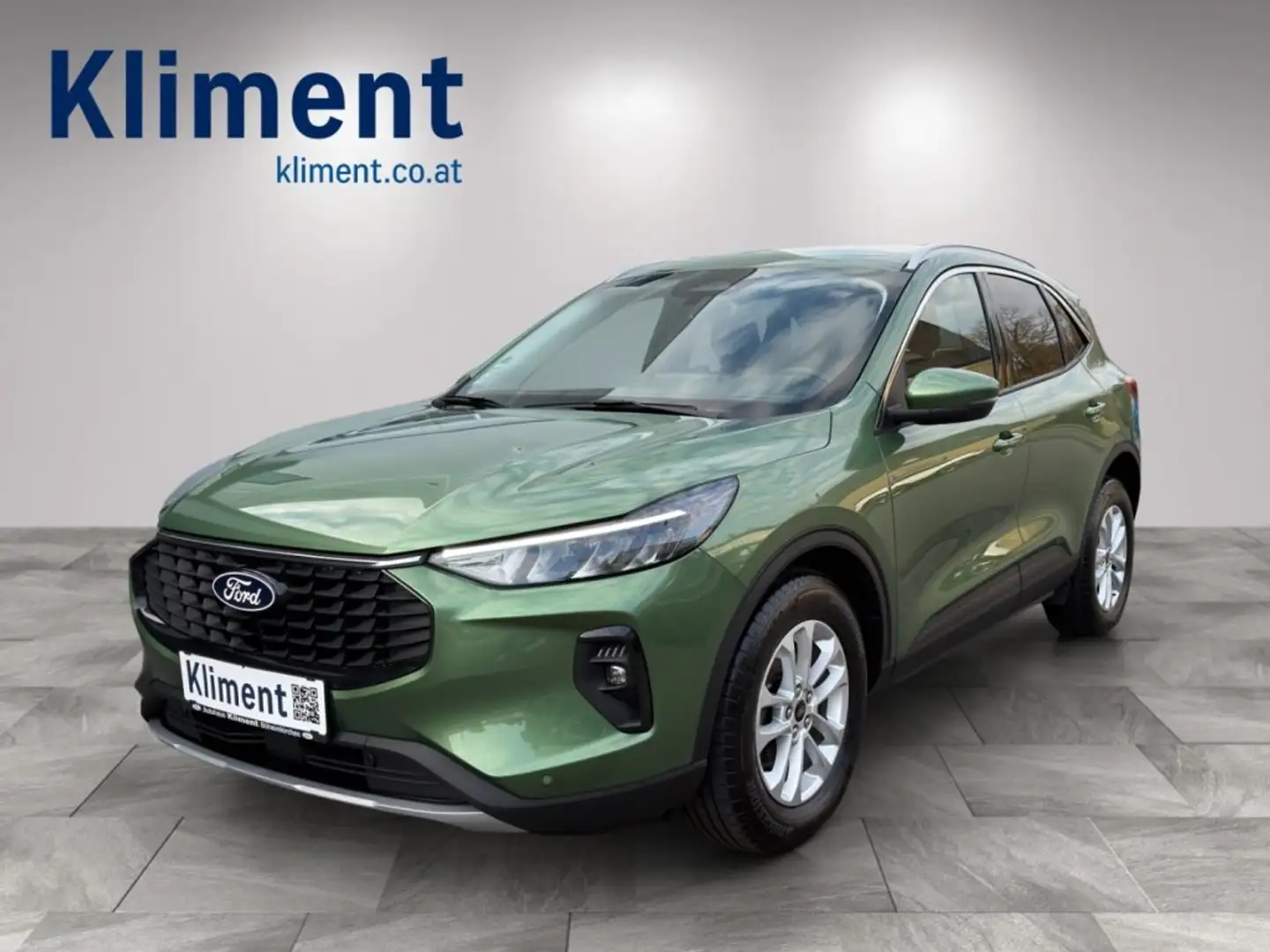 Ford Kuga 2,5 Duratec FHEV Titanium Aut. Grün - 1