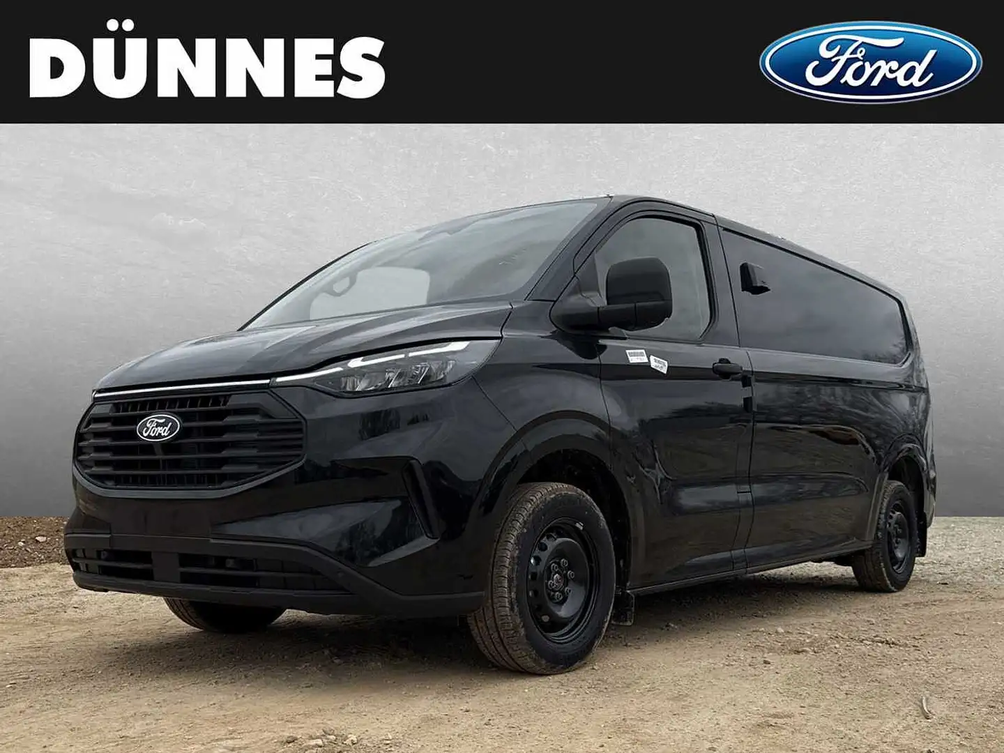 Ford Transit Custom *Sortimo Regale* Diesel 320 L2H1 Zwart - 1