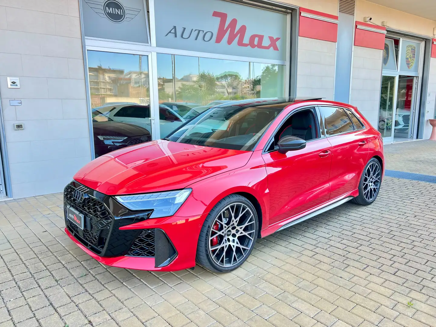 Audi RS3 RS3 Sportback 2.5 tfsi Carbon NOLEGGIO O VENDITA Rosso - 2