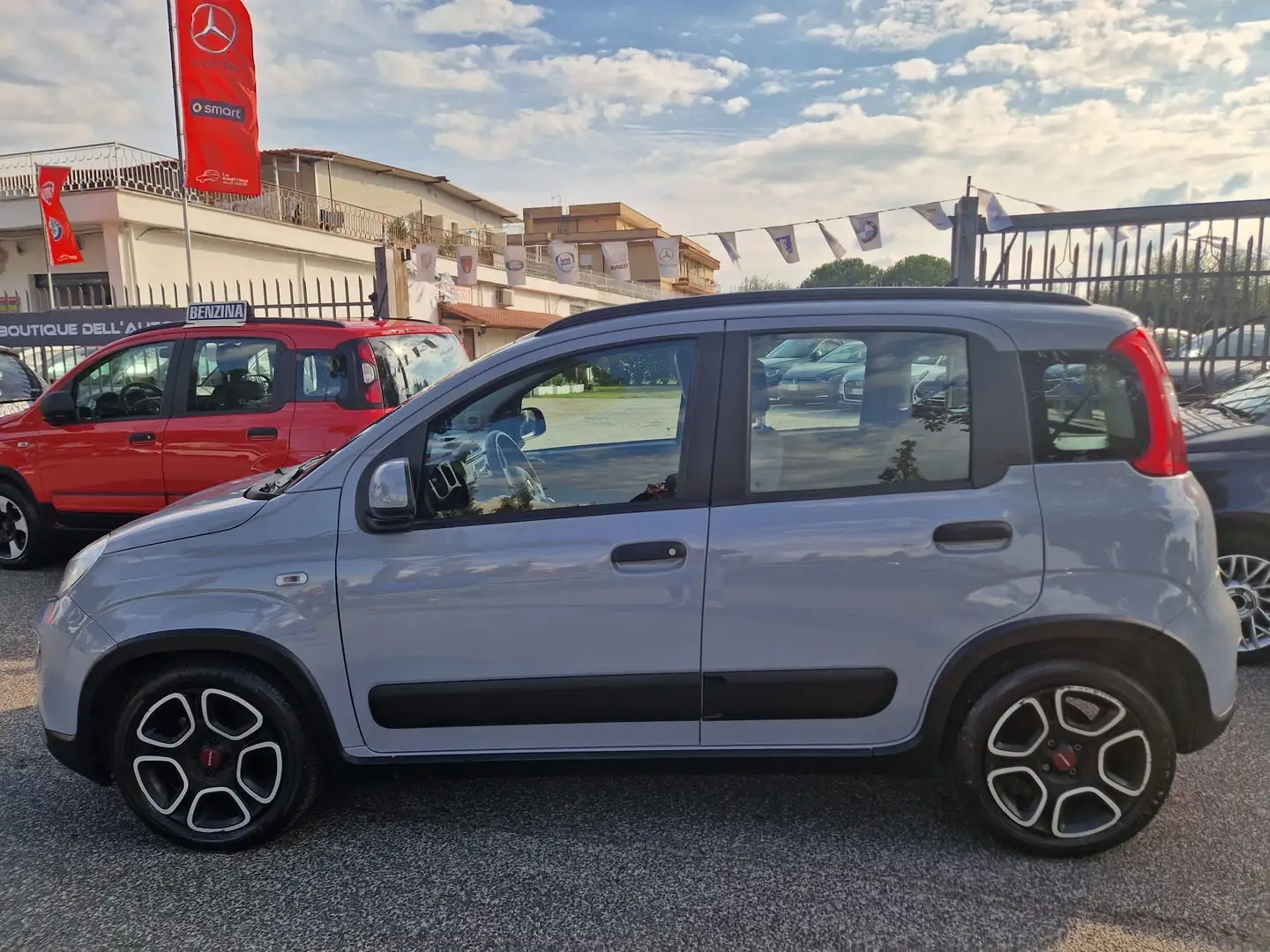 Fiat Panda 2022 1.0 firefly hybrid s NEOPATENTATI Grigio - 1