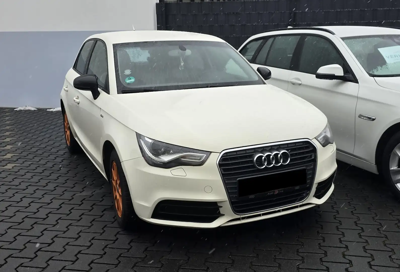 Audi A1 Sportback 1.4 TFSI S-LINE S-TRON XENON KLIMA-AUTO Blanc - 1