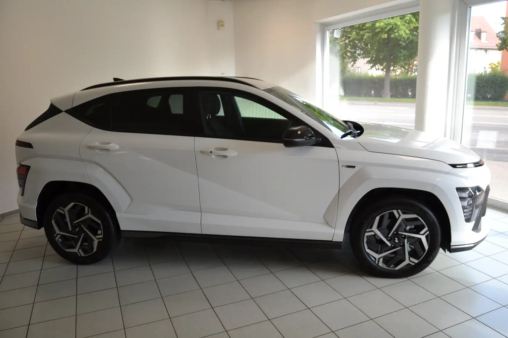 Hyundai KONA 1,6 T-GDi N-Line / DCT - Getriebe Weiß - 1