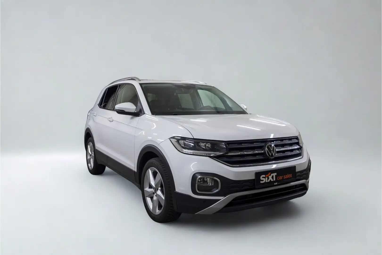 Volkswagen T-Cross 1.0 TSI Style|NAV|LED|ACC|SHZG|PDC v+h 2xKlima ACC Weiß - 1