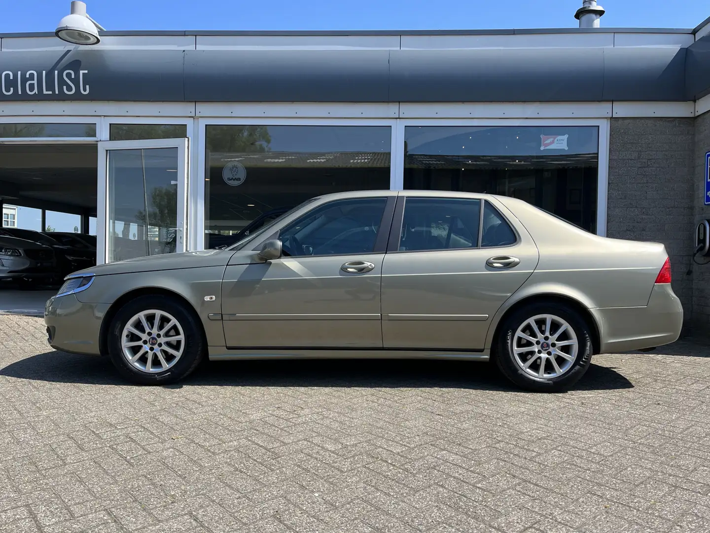 Saab 9-5 2.0t 150pk Biopower Business | Trekhaak | Stoelver Groen - 2