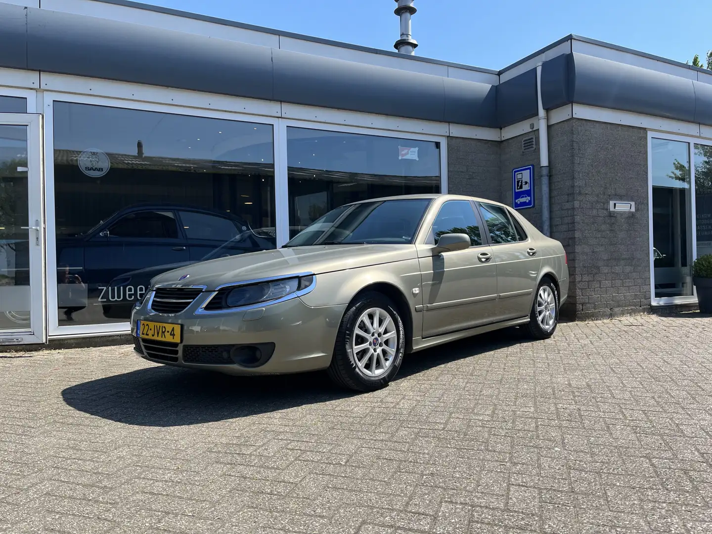 Saab 9-5 2.0t 150pk Biopower Business | Trekhaak | Stoelver Groen - 1