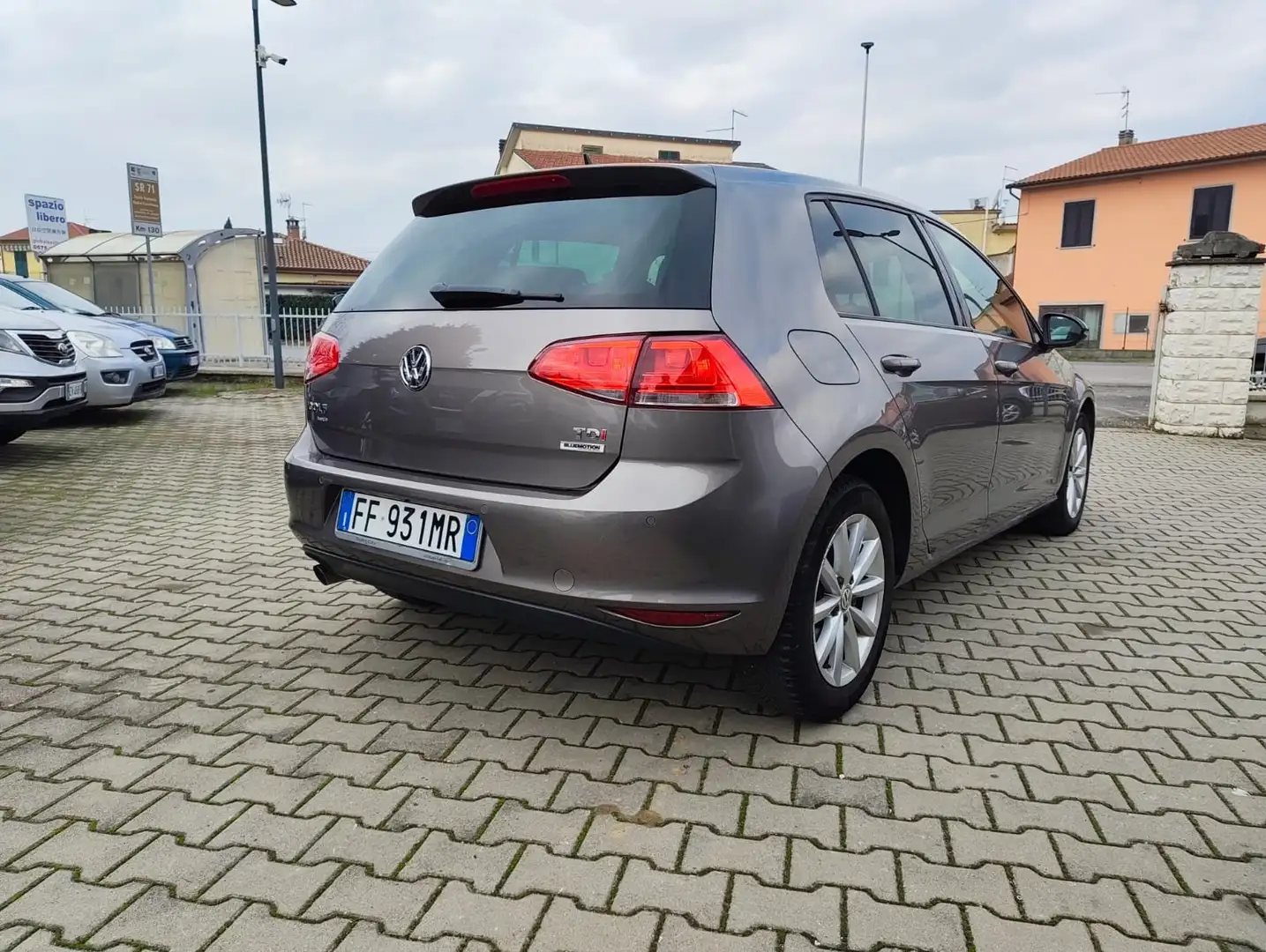Volkswagen Golf Golf 5p 1.6 tdi Business  LOUNGE 110cv dsg Grijs - 2