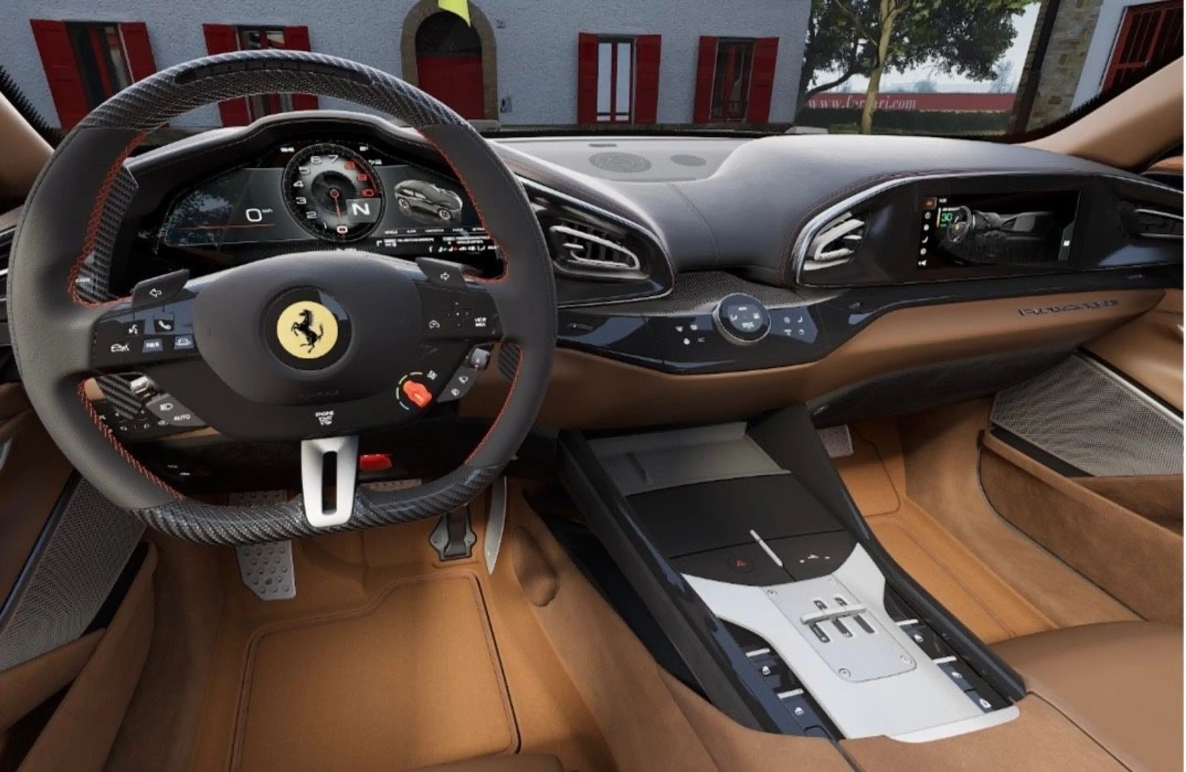 Ferrari Purosangue PUROSANGUE FULL CARBON PANORAMA LIFT PR26 FULL — photo 8