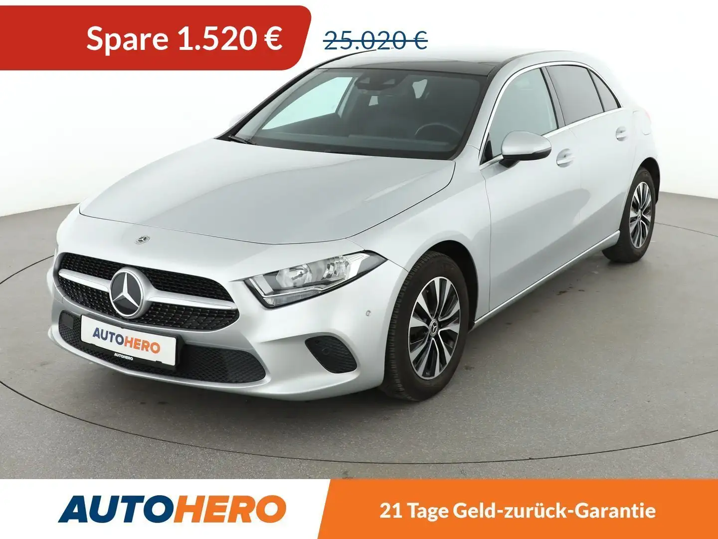 Mercedes-Benz A 180 Progressive Aut.*NAVI*TEMPO*PDC*SHZ*KLIMA*GARANTIE Grey - 1