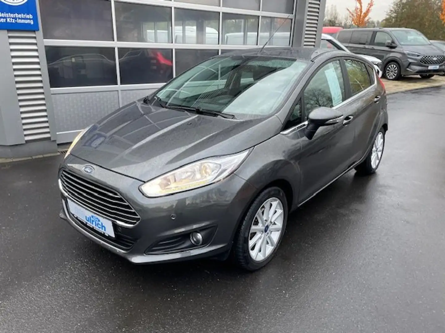 Ford Fiesta Titanium Grau - 1