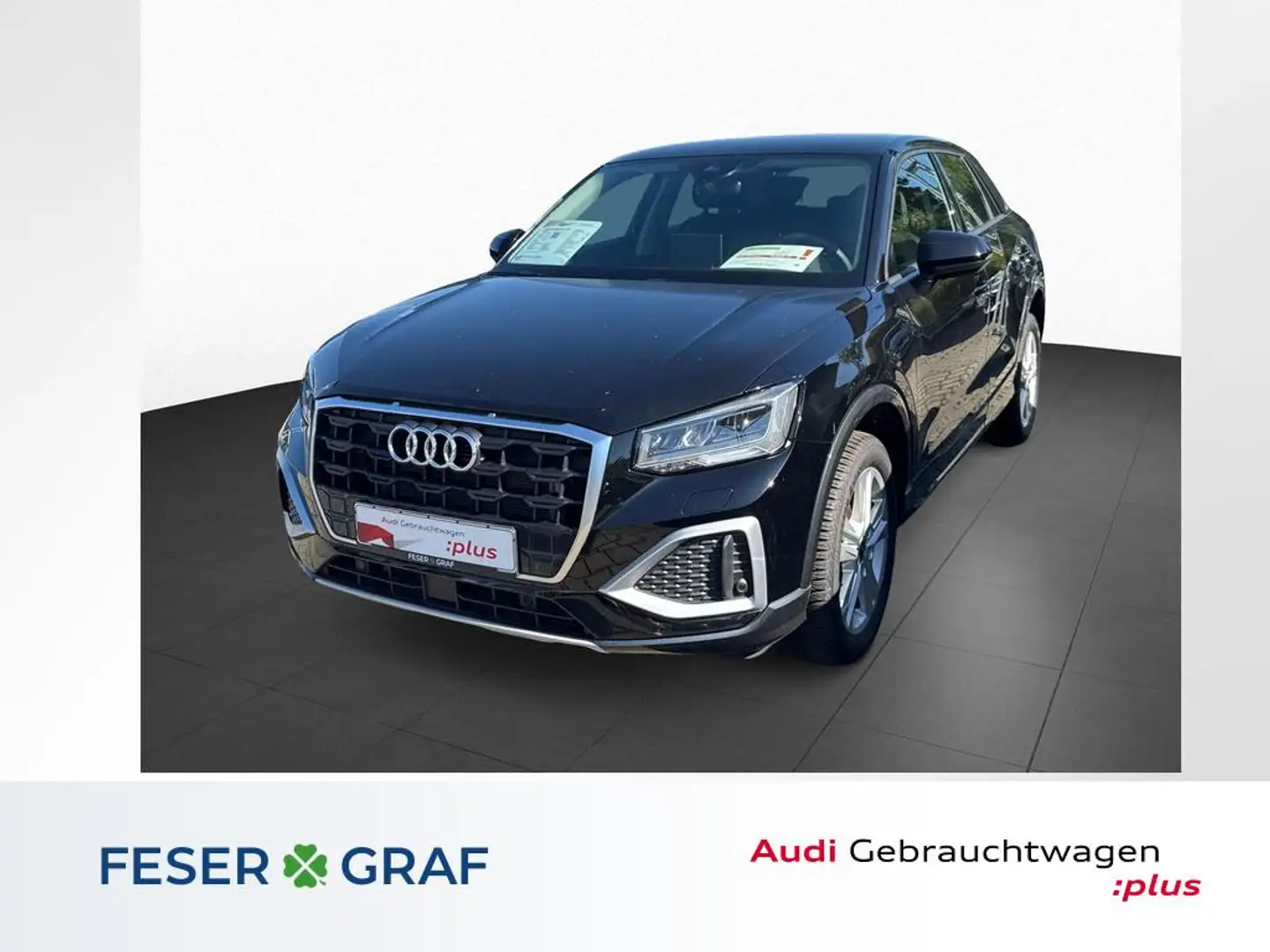 Audi Q2 Advanced adv 35 TFSI S-tro. +ALLSEASON+KAMERA+NAVI Noir - 1
