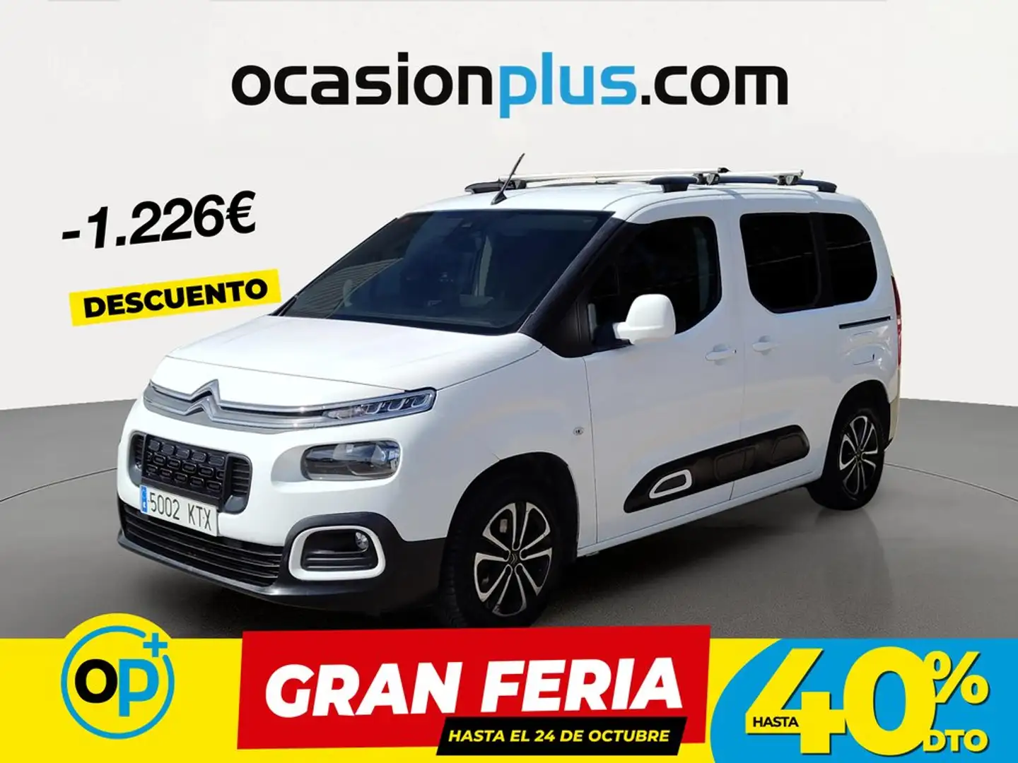 Citroen Berlingo PureTech S&S Talla M Shine 110 Blanco - 1