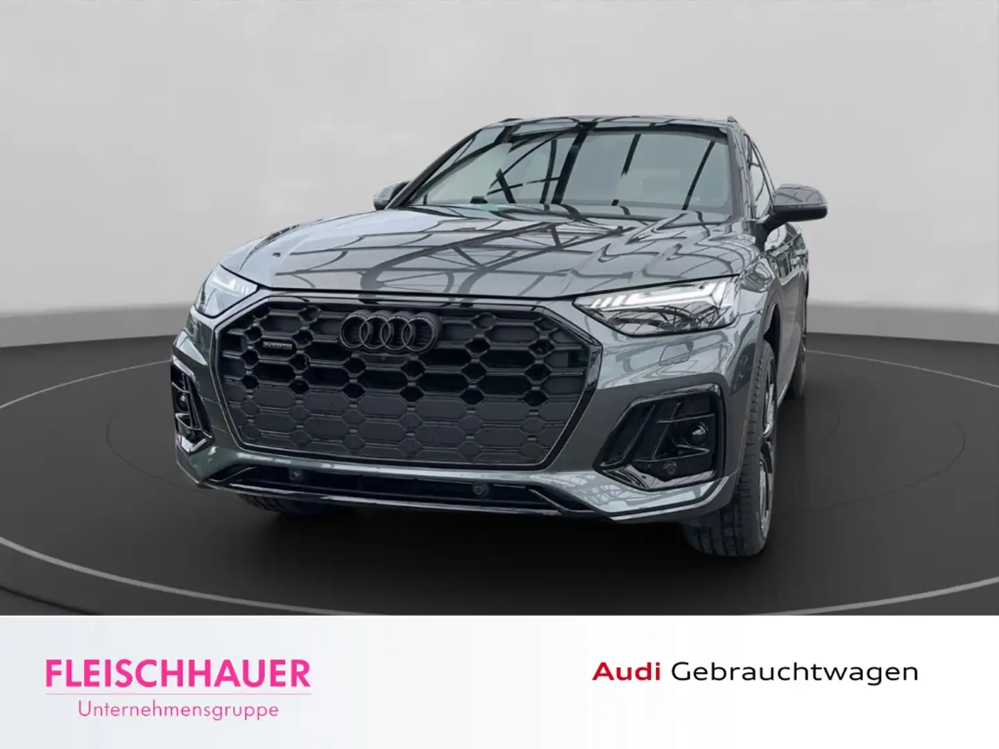 Audi Q5 40 TDI quattro S line  Navi,B&O,CarPlay,AHK Gris - 1