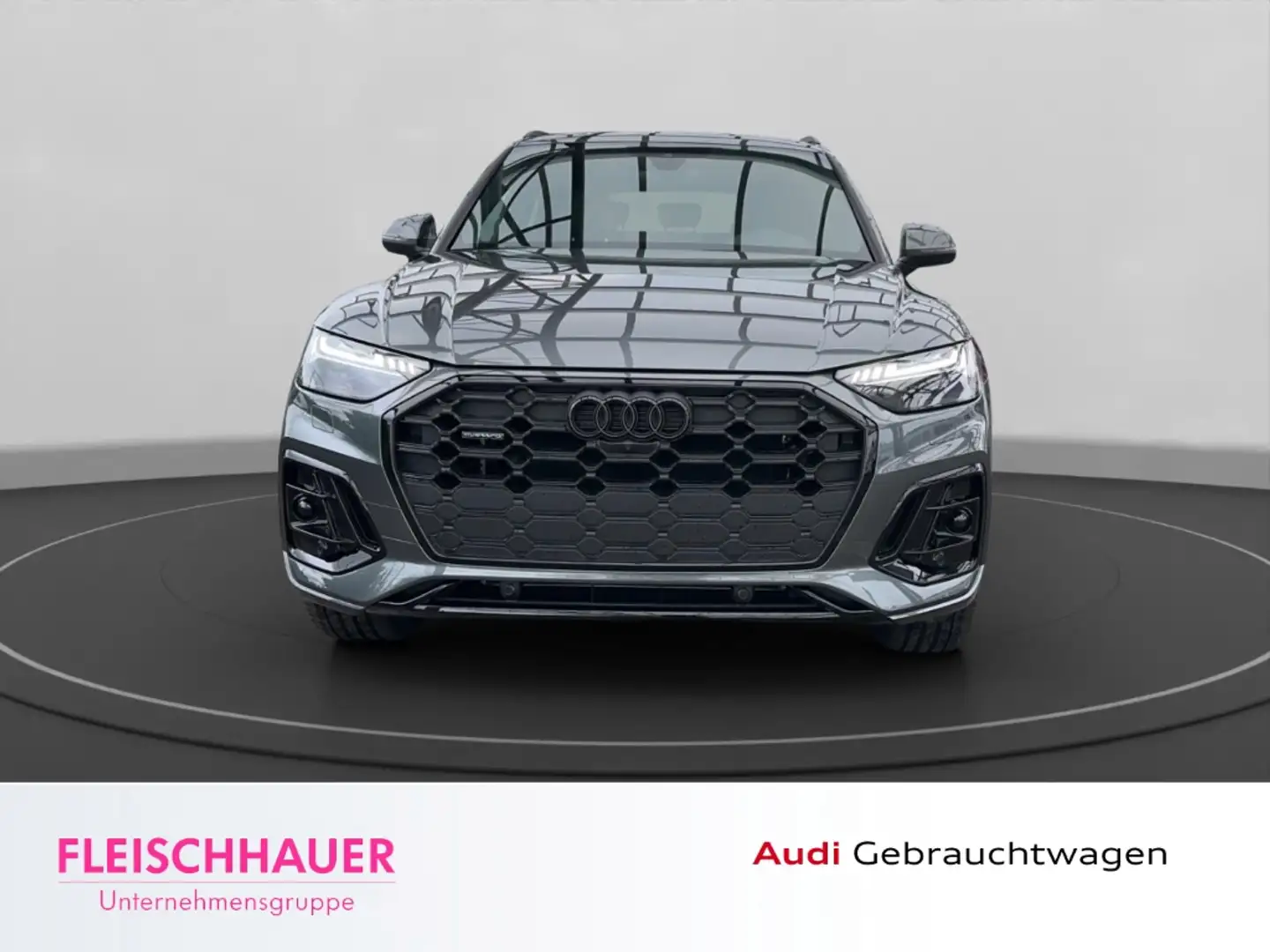 Audi Q5 40 TDI quattro S line  Navi,B&O,CarPlay,AHK Gris - 2