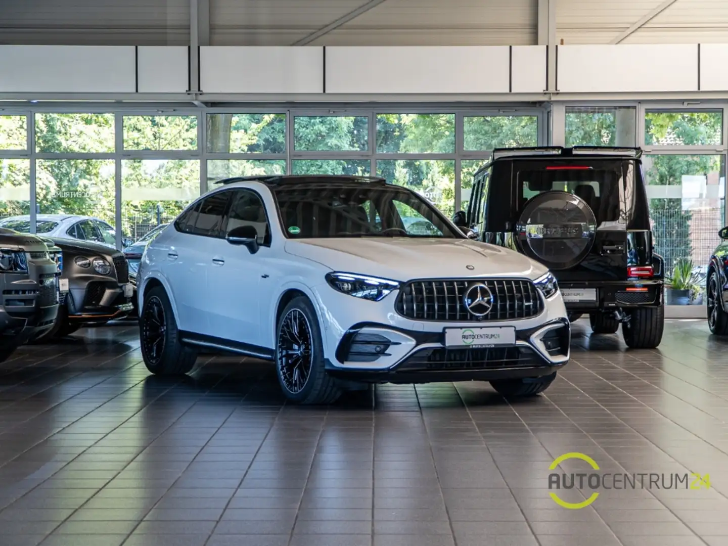 Mercedes-Benz GLC 43 AMG Coupe Premium+ Pano Burm Memo HUD Bílá - 1