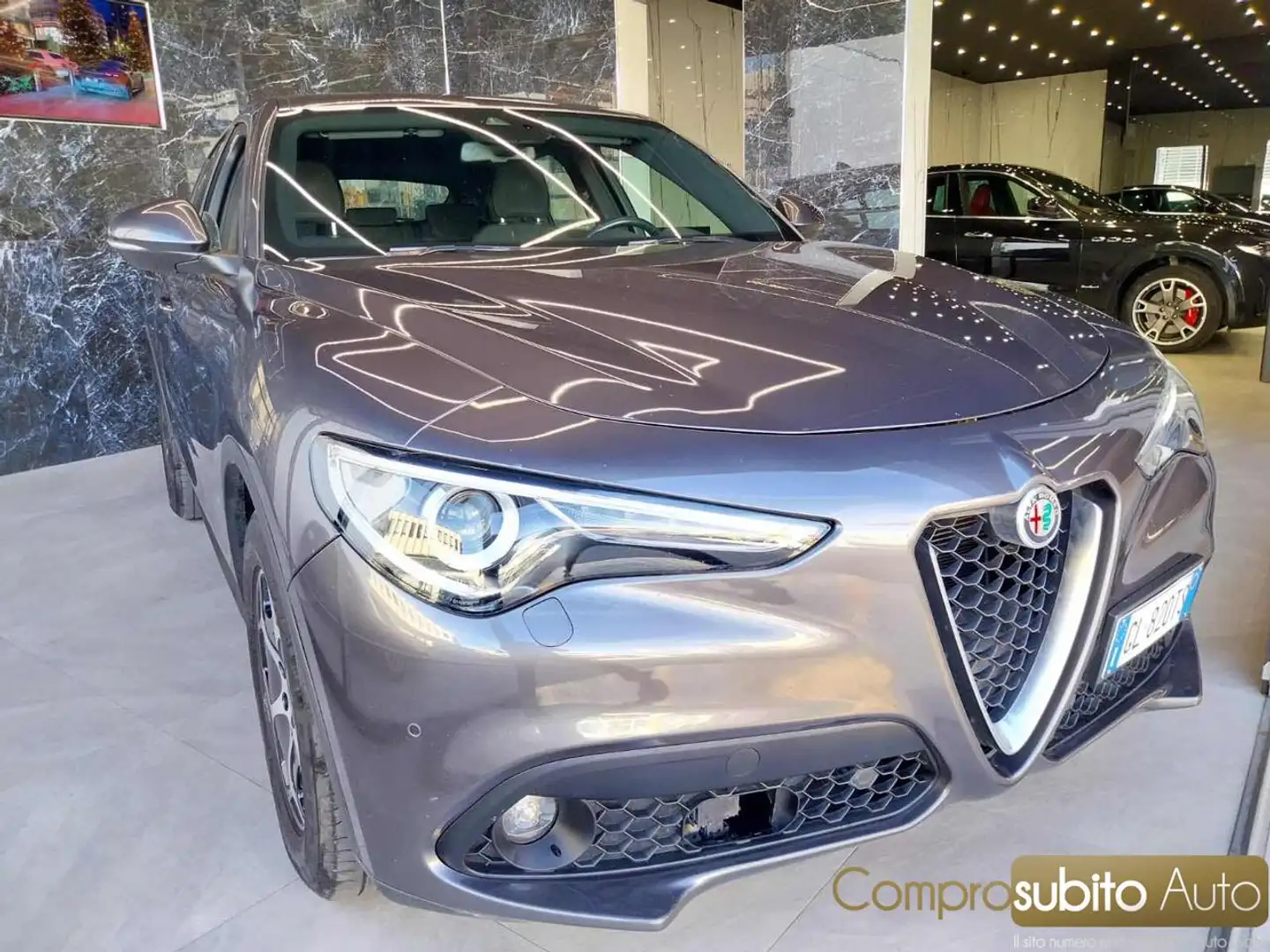 Alfa Romeo Stelvio 2.2 Turbodiesel 160 CV AT8 RWD Sprint Grigio - 2