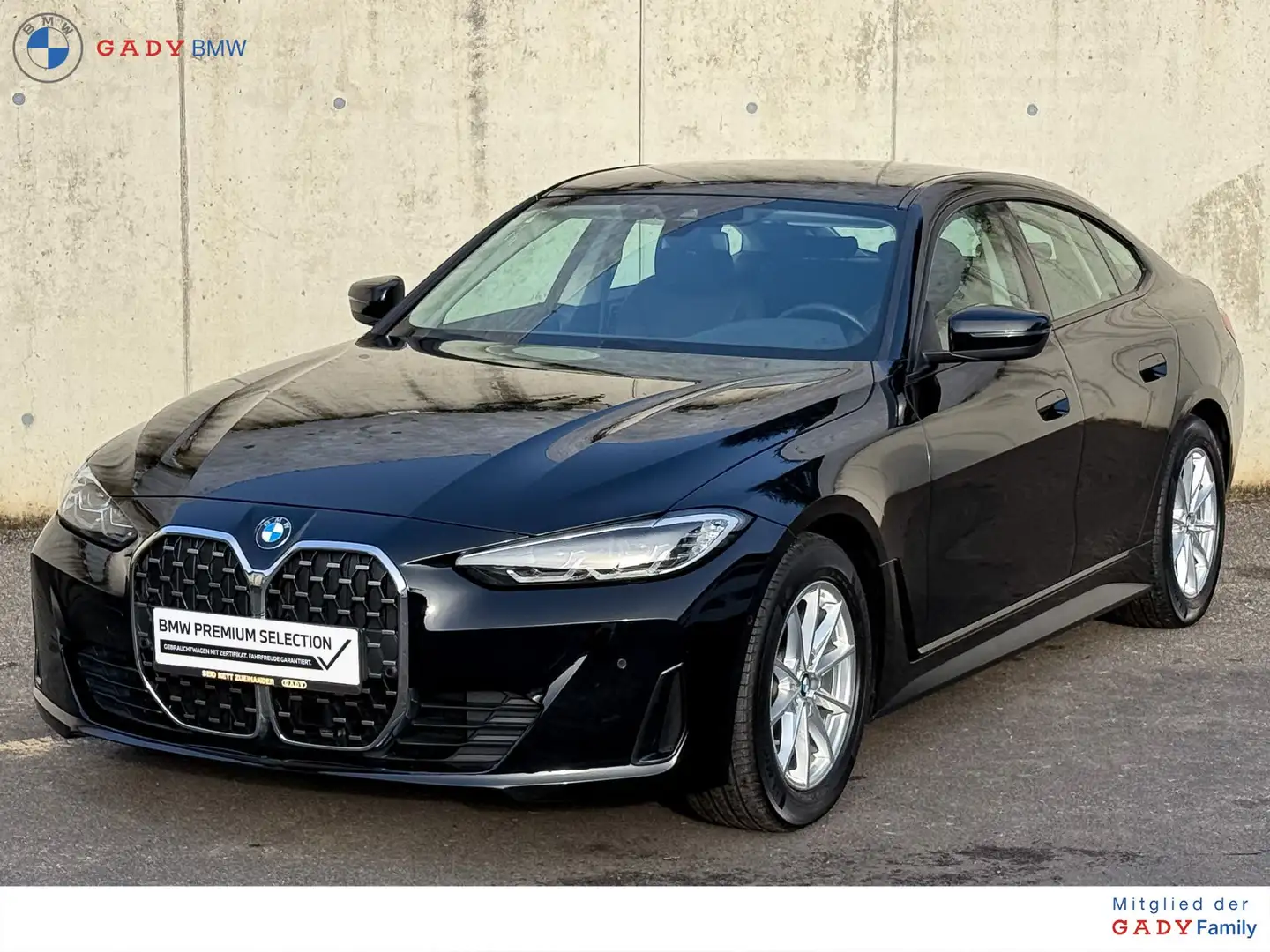 BMW 420 d Schwarz - 1