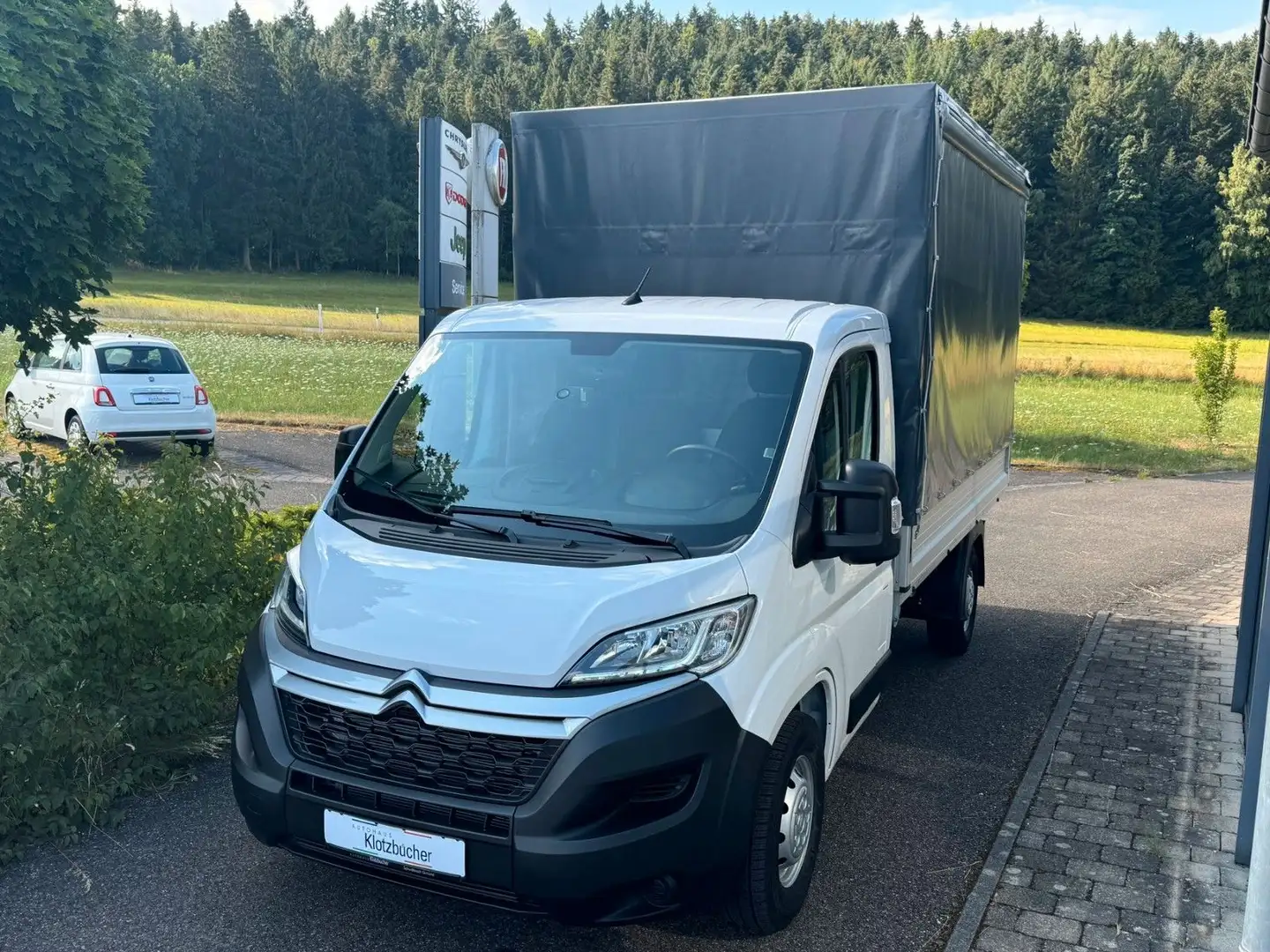 Citroen Jumper 35 Heavy 165 Pritsche+Plane Wit - 2