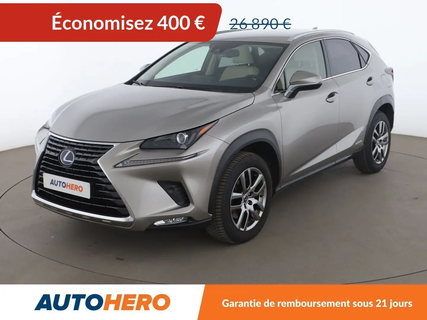 Lexus NX 300h 300h Luxe 2WD Auto Gris - 1