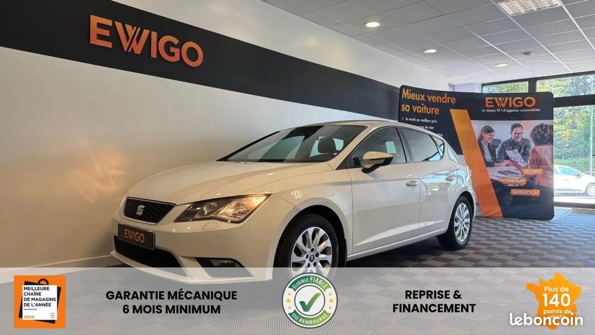 SEAT Leon 1.2 TSI 110ch STYLE START-STOP Blanc - 1
