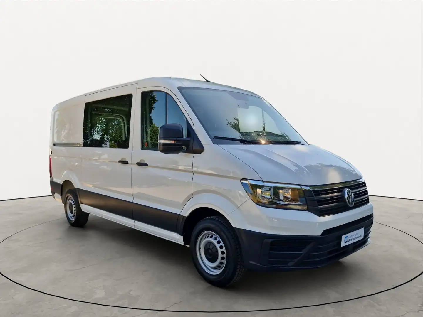 Volkswagen Crafter 30 Kasten 2.0 TDI MR *AHK*RFK*App-Connec Weiß - 2