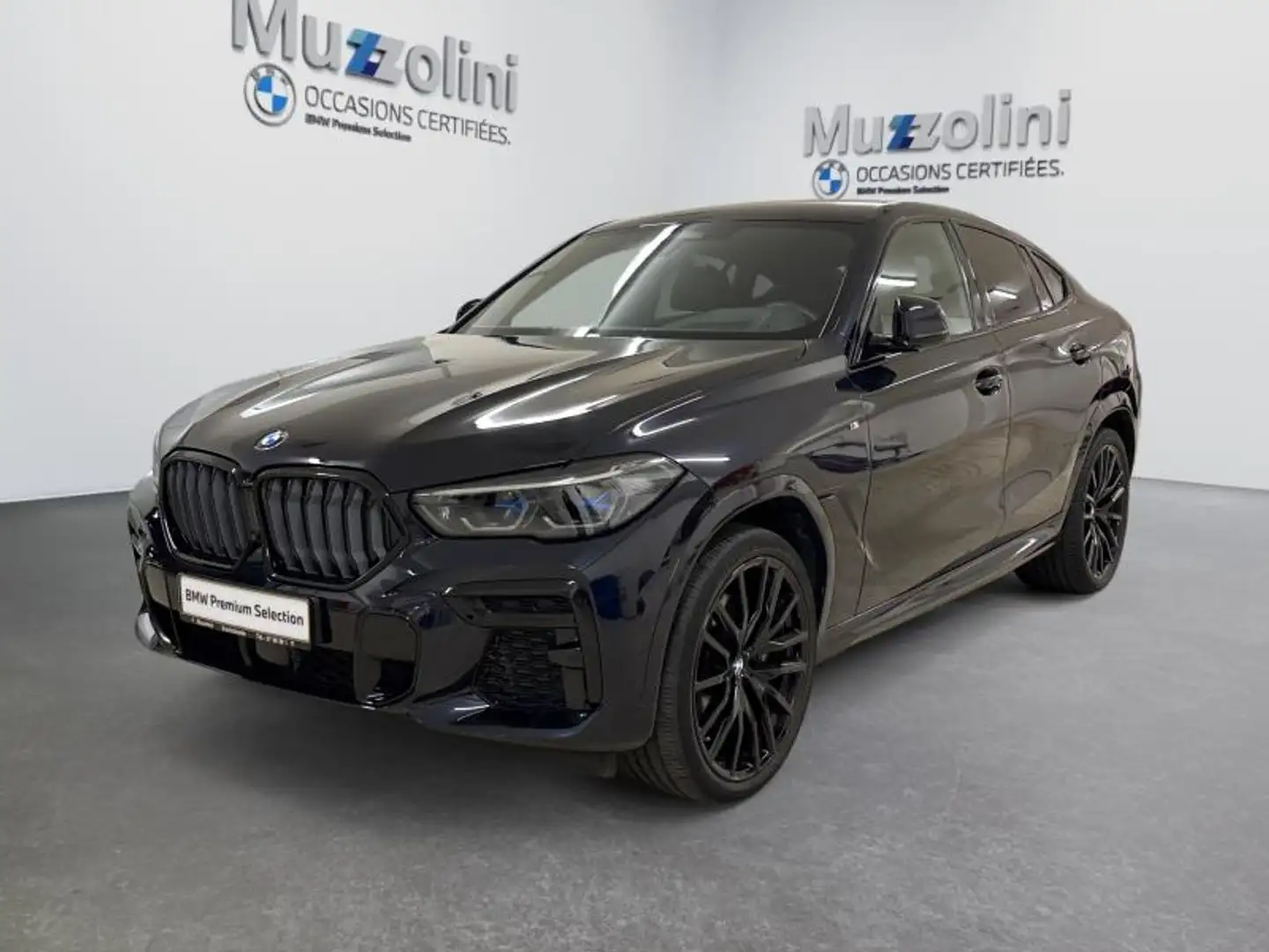BMW X6 X6 xDrive 30d pack M Azul - 1