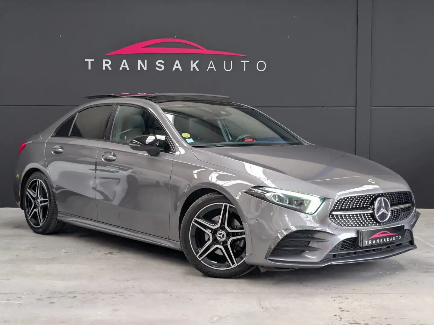 Mercedes-Benz A 200 Classe A 200 d 8G-DCT AMG Line Gris - 1