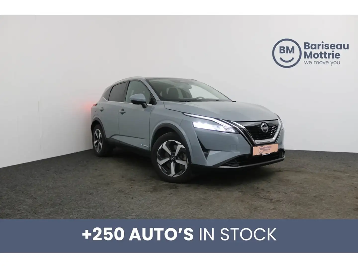 Nissan Qashqai E POWER N-CONNECTA +PACK DESIGN *DAB*360°CAMERA*SE Grijs - 1