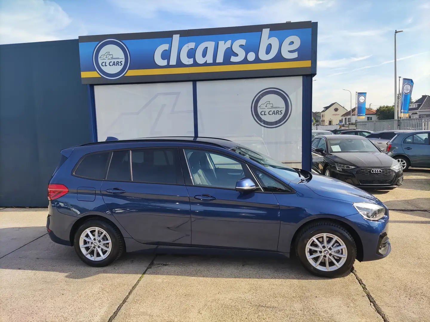 BMW 216 d Active Tourer Aut./Euro6/7pl/Navi/Pdc/Cruise/Bt Bleu - 2