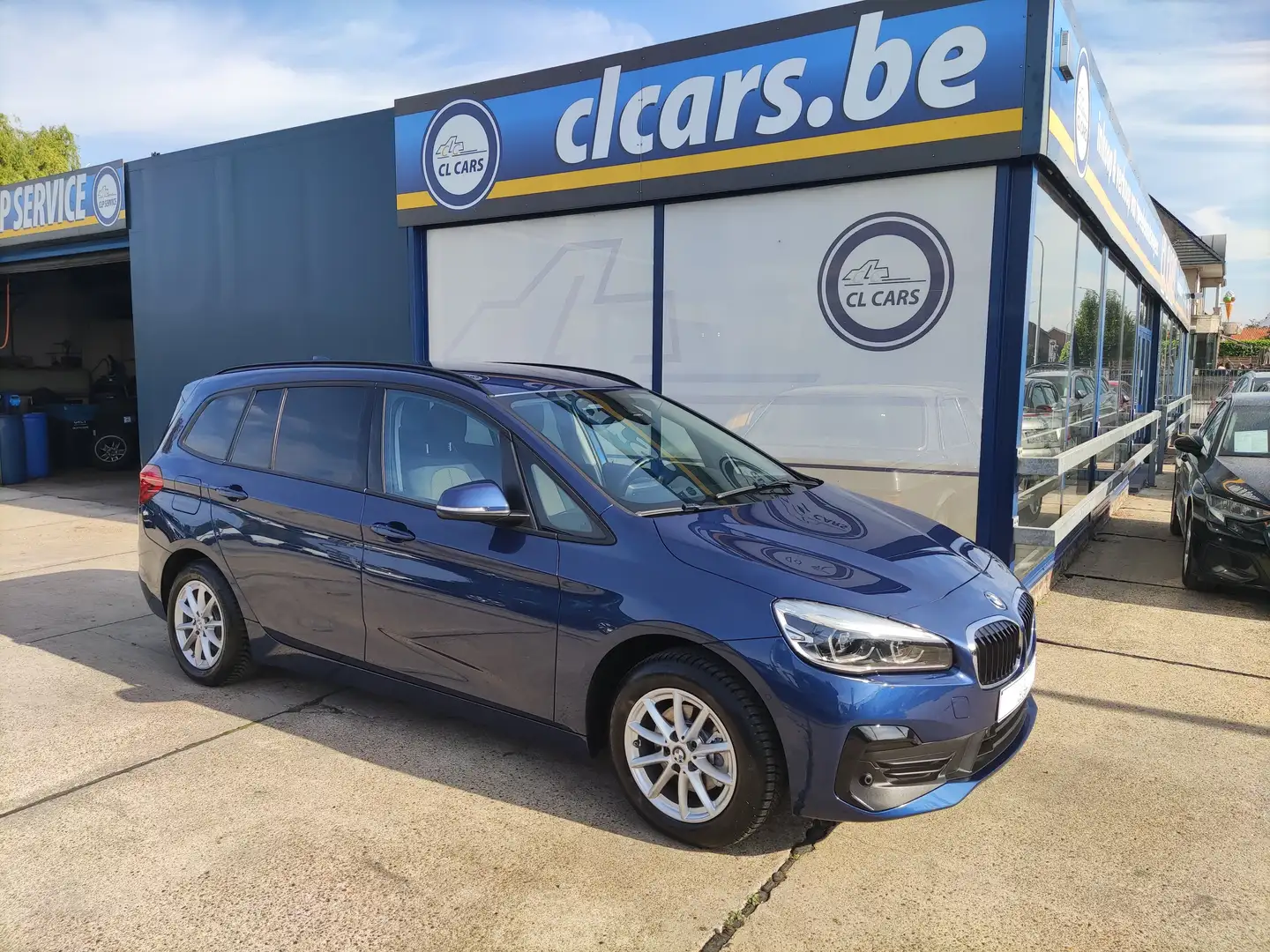 BMW 216 d Active Tourer Aut./Euro6/7pl/Navi/Pdc/Cruise/Bt Bleu - 1