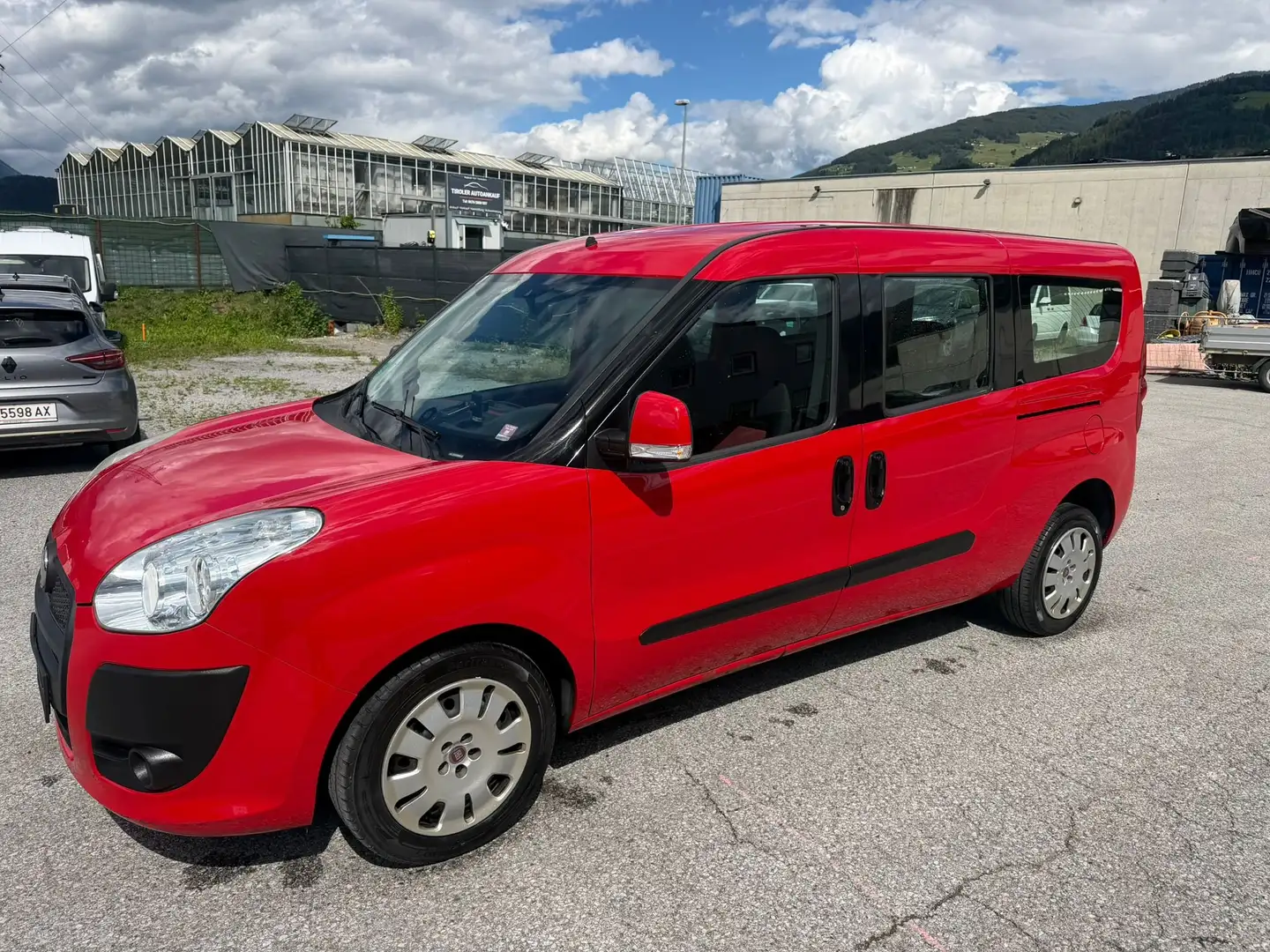 Fiat Doblo SX Maxi Kombi PICKERL 3/2027+4 MONATE Rot - 2