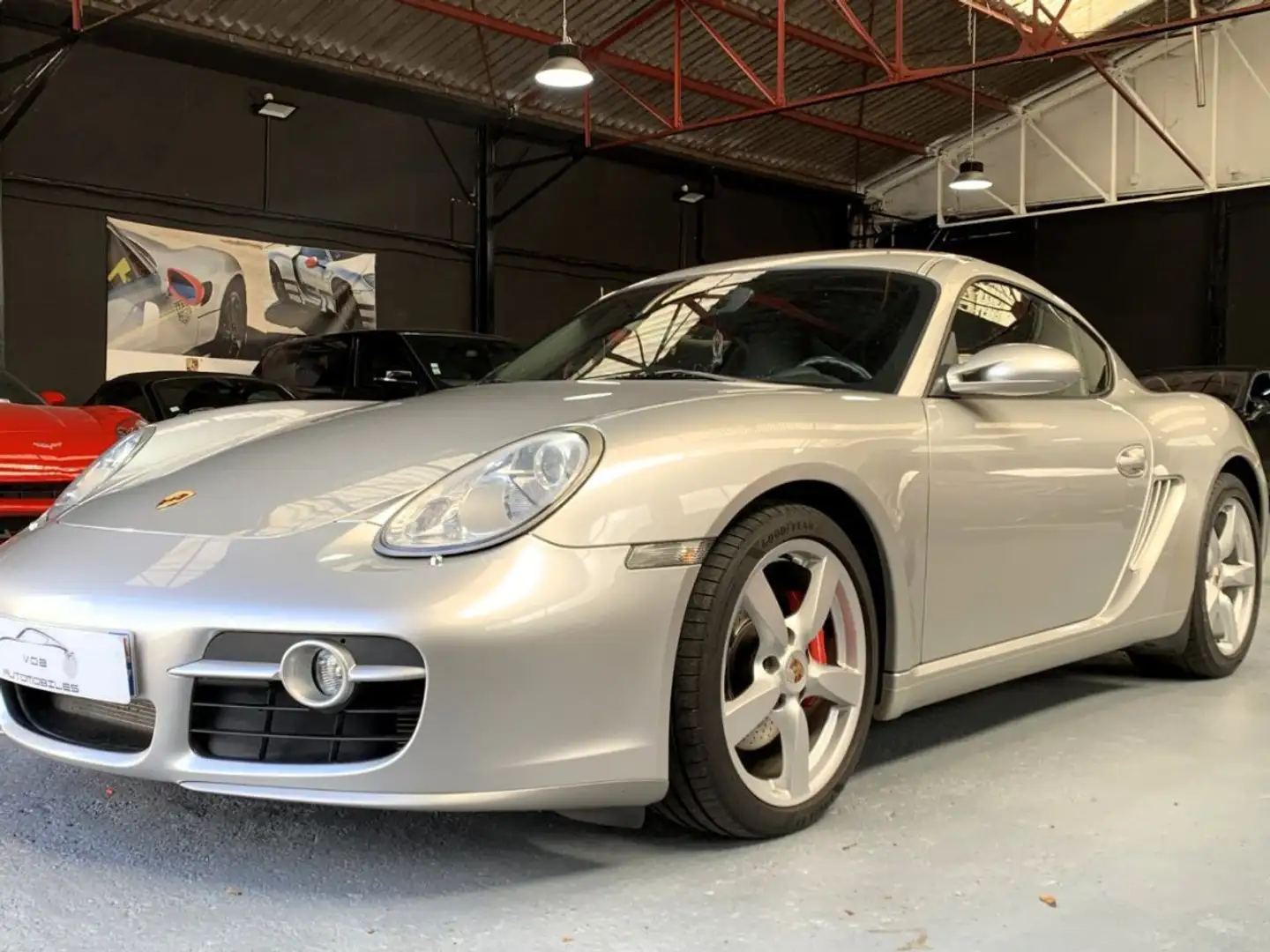 Porsche Cayman 987 S 3.4 295CV TIPTRONIC S /PASM/86400KM / SUPERBE Silber - 1