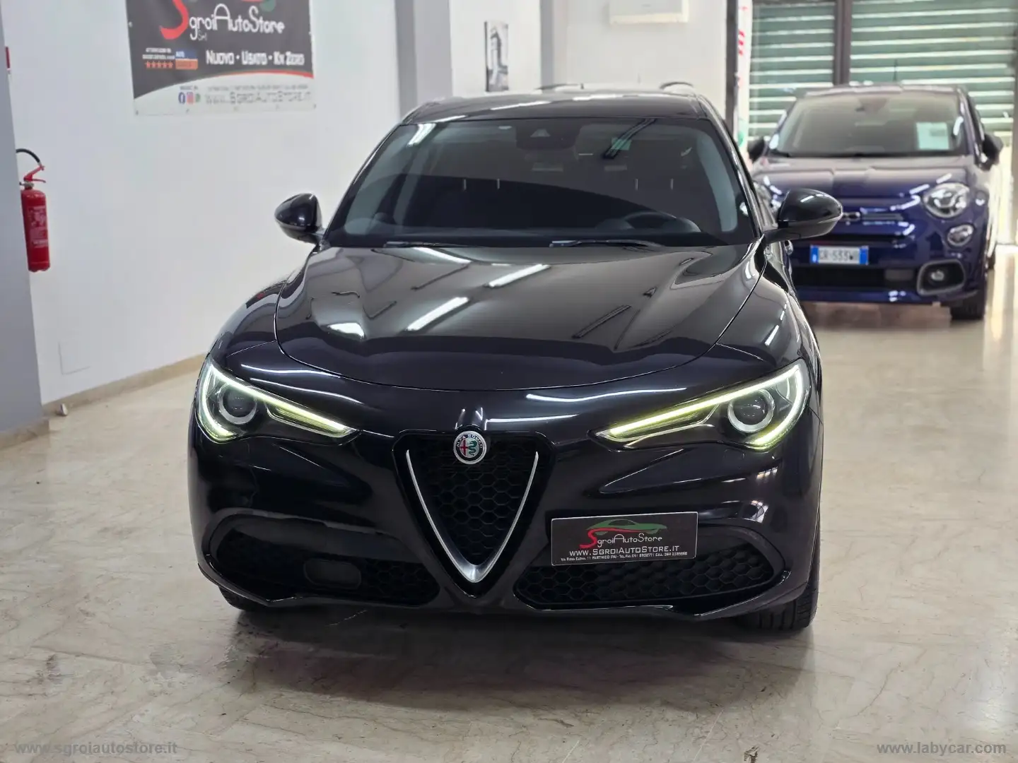 Alfa Romeo Stelvio 2.2 T.diesel 190CV AT8 Q4 Sprint Nero - 2