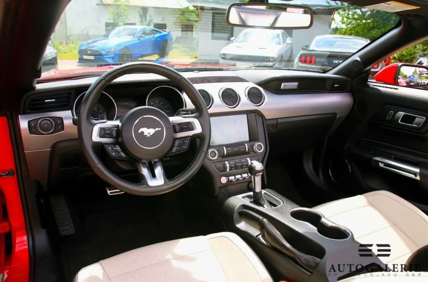 Ford Mustang Mustang Cabrio 2.3 Eco Boost Rot - 2