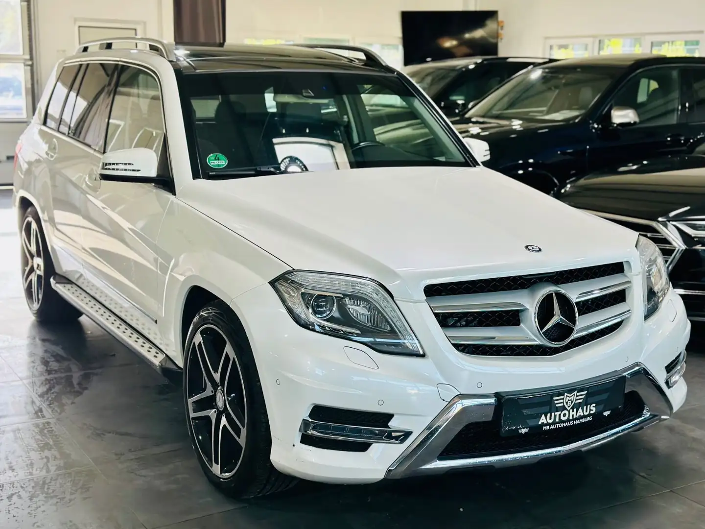 Mercedes-Benz GLK 350 CDI Blue,AHK,4-Matic,AMG-Paket,Pano,VOLL Weiß - 2