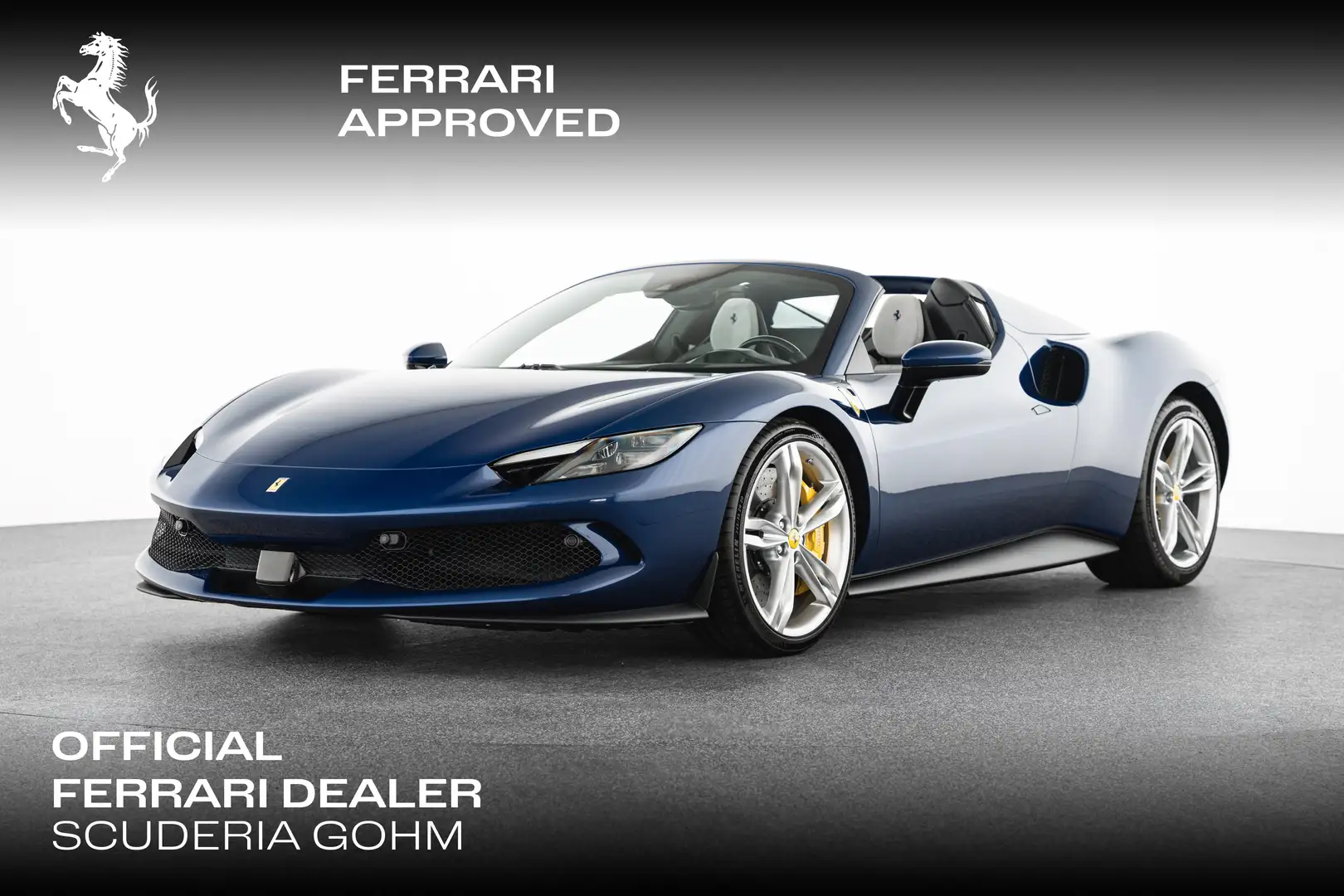 Ferrari 296 GTS Roadster PHEV F1 DCT Bleu - 1