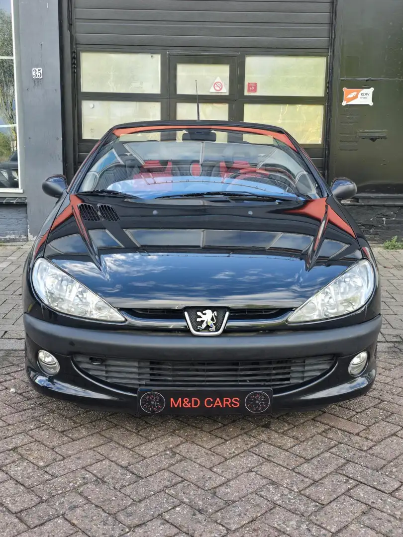 Peugeot 206 CC 2.0-16V AIRCO/NAP/CABRIO/ELEK RAMEN Zwart - 2