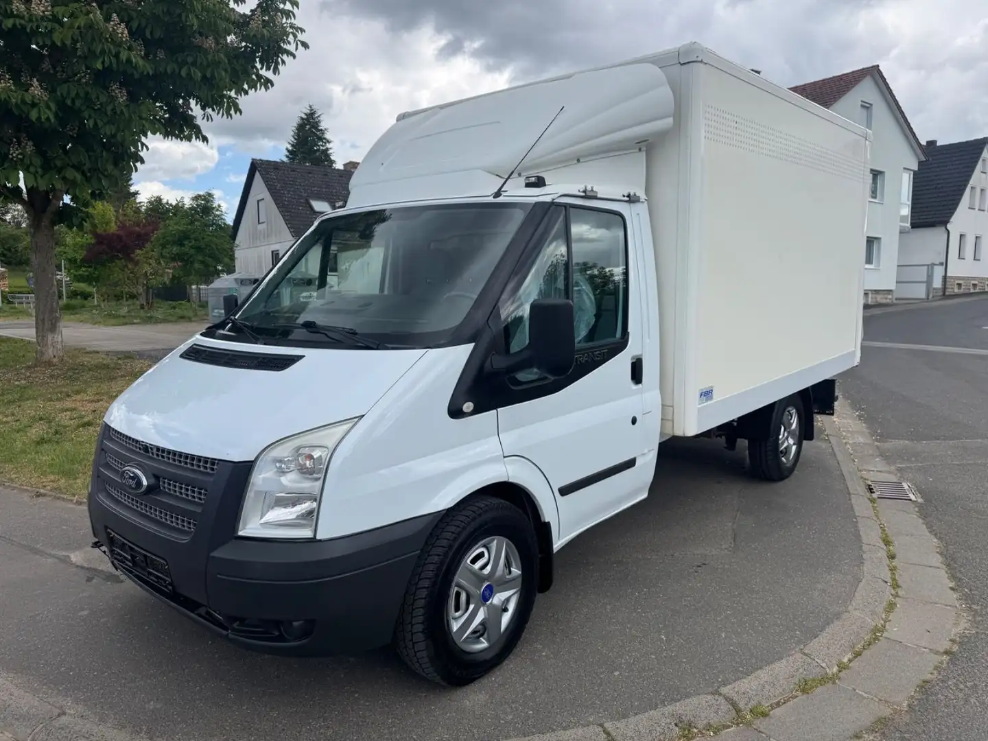 Ford Transit FT 350 M TÜV KLIMA LADEBORDWAND KOFFER Blanco - 1